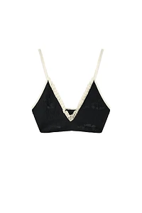 SEAMLESS LACE BRALETTE
