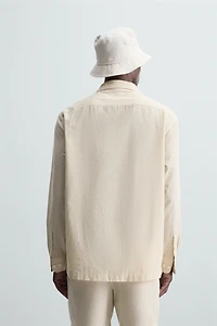 STRIPED OVERSHIRT