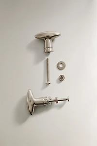 PACK OF SHINY METAL DOOR KNOBS (PACK OF 2)