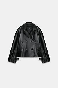LEATHER JACKET ZW COLLECTION LIMITED EDITION