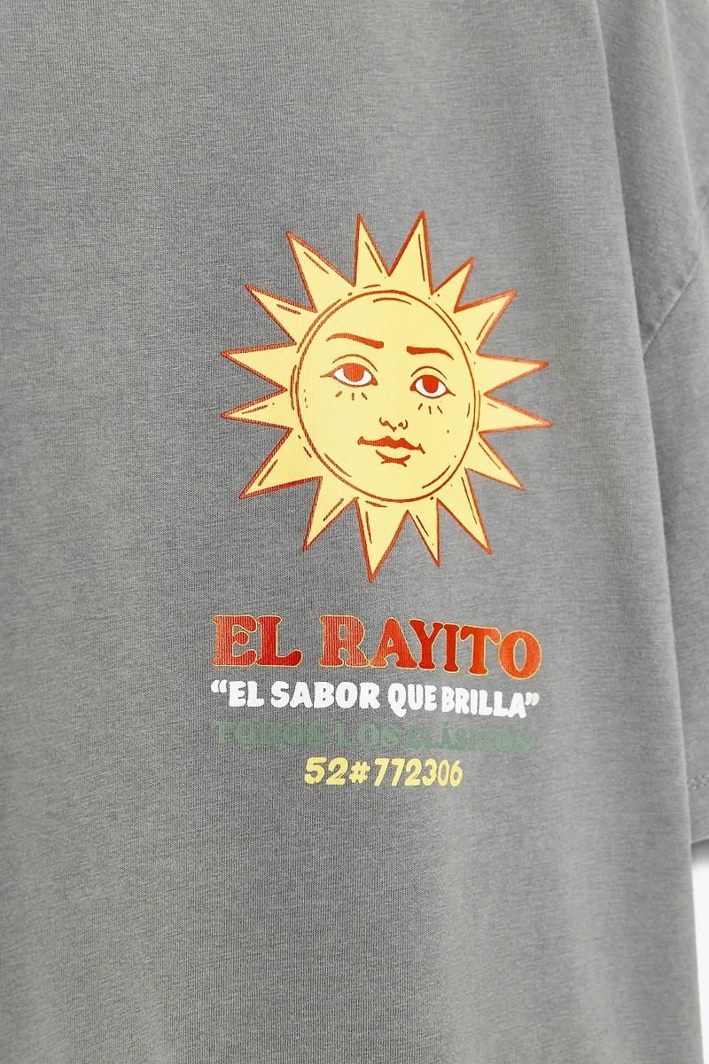 TEXT PRINT T-SHIRT