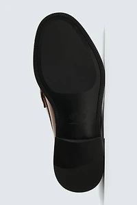 LEATHER PENNY LOAFERS