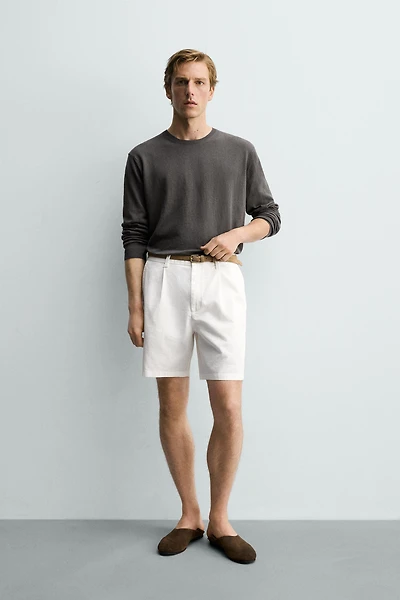 PULL REGULAR FIT COTON-LIN