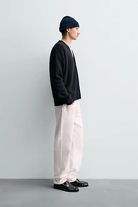 REGULAR FIT COTTON CARDIGAN