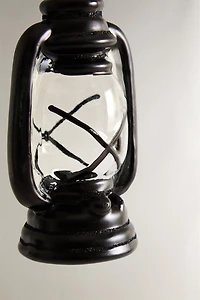 BLACK LIGHT LANTERN CHRISTMAS ORNAMENT