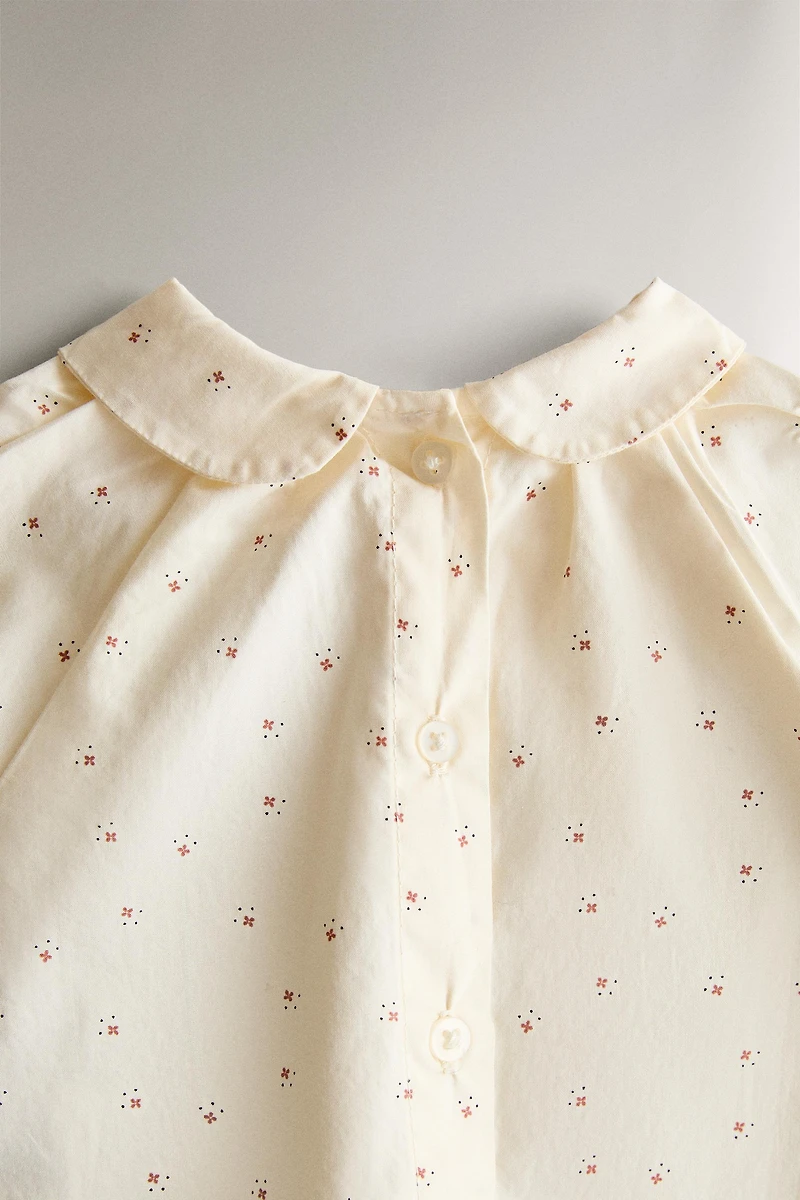 BABY MINI FLORAL SHIRT