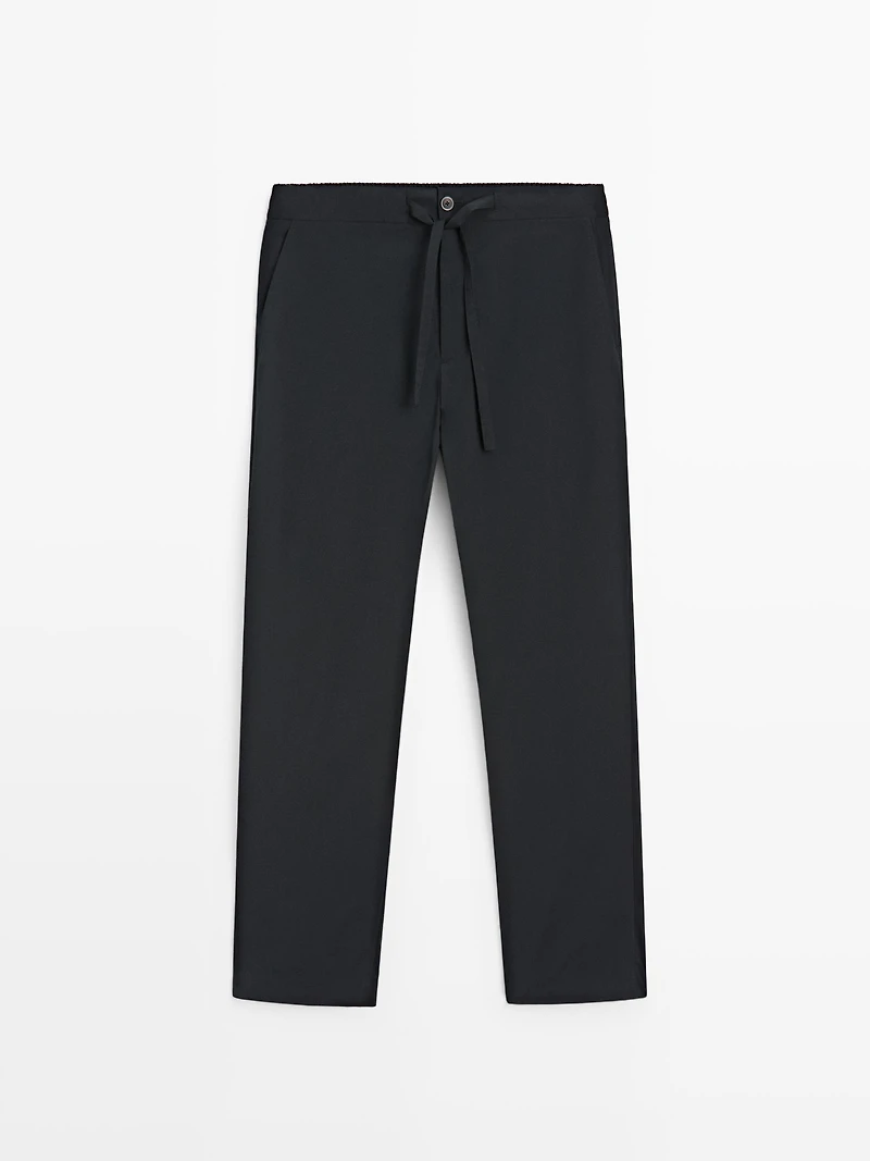 Pantalon technique total look