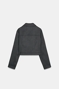 BLAZER COURT À CHEVRONS