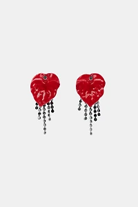 BOUCLES D'OREILLES FLEUR BRILLANTE