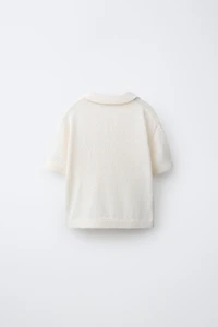 EMBROIDERED FISH POLO SHIRT