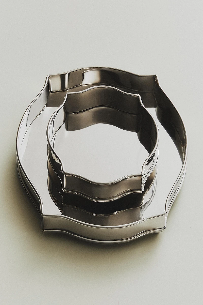 SILVER STEEL TRAY