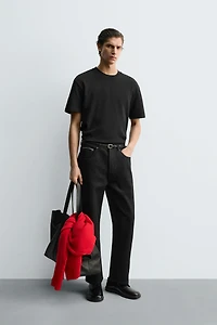 RELAXED FIT INTERLOCK T-SHIRT