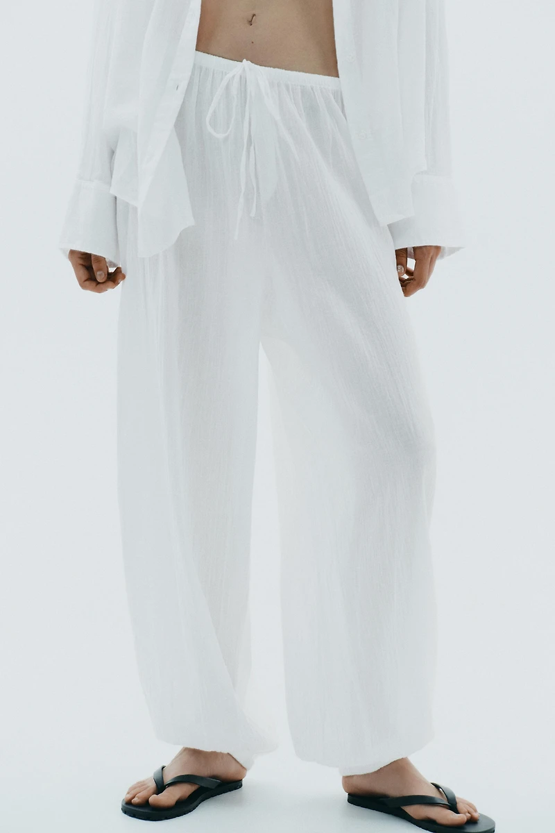 FLOWY BALLOON PANTS