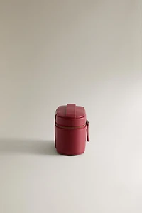 MINI TROUSSE DE TOILETTE RIGIDE EN CUIR