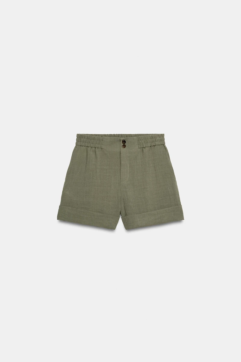 CUFFED HEM SHORTS