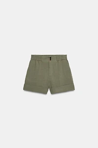 CUFFED HEM SHORTS