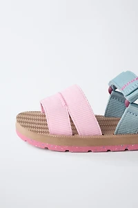 COLOR TECHNICAL SANDALS
