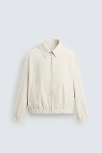 STRIPED TEXTURED JACKET