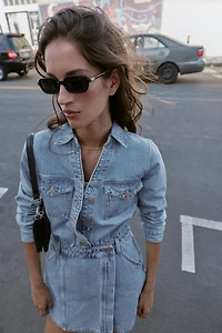Z1975 SHORT DENIM DRESS