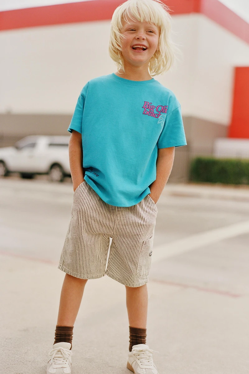 TEXT PRINT T-SHIRT