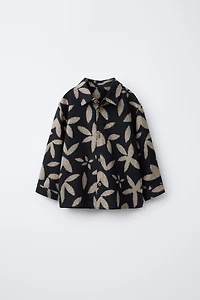 LEAF PRINT SHIRT