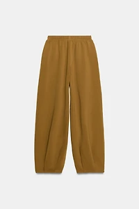 PLEATED TROUSERS