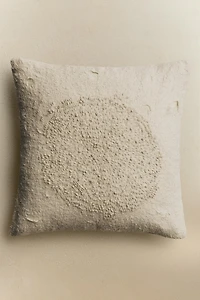 EMBROIDERED THROW PILLOW COVER