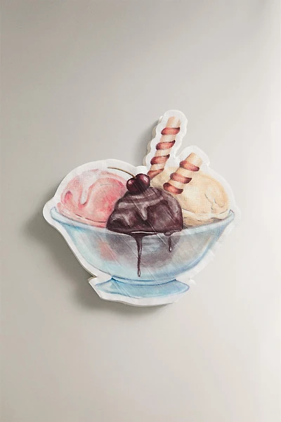 LOT SERVIETTES DE TABLE PAPIER GLACE (LOT DE 20)