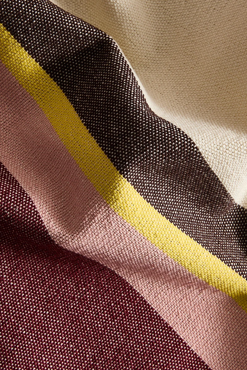 NAPPE COTON RAYURES X COLLAGERIE