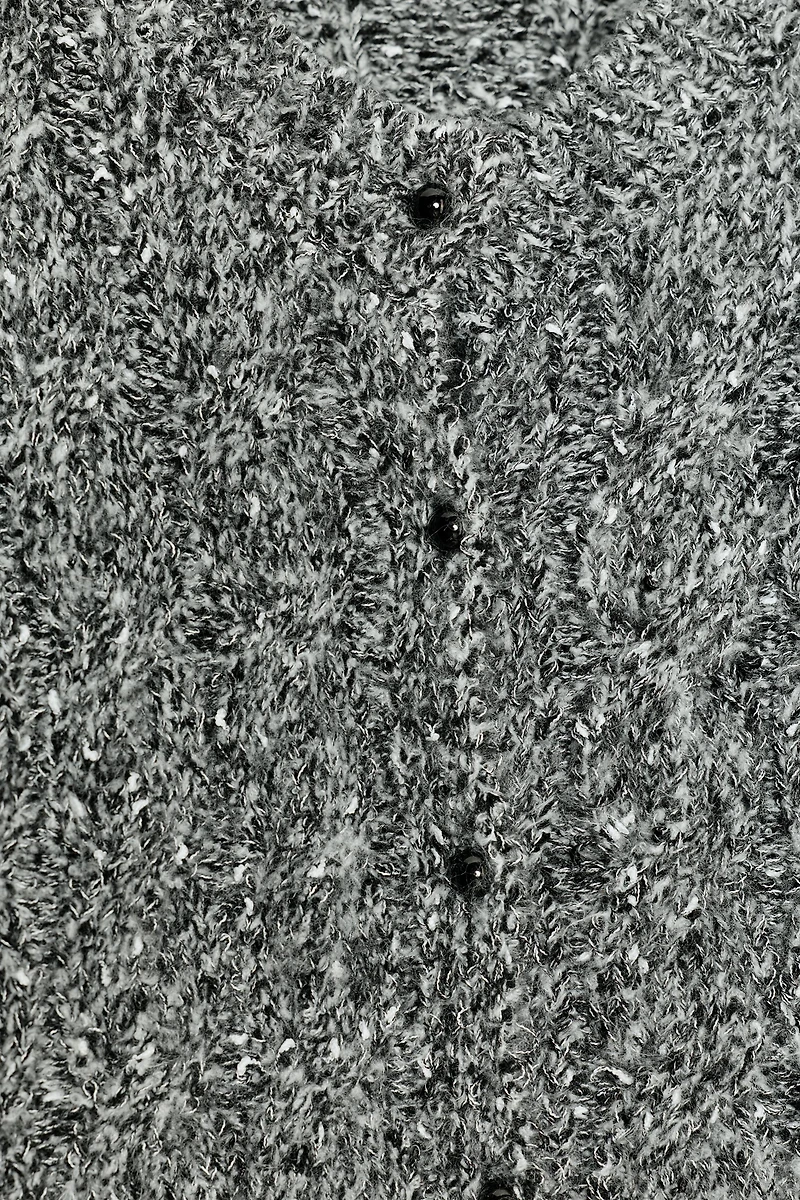 CARDIGAN WITH PUFF SLEEVES