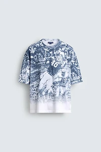 T-SHIRT IMPRIMÉ FOOTBALL AMÉRICAIN CHAMPION ® X ZARA