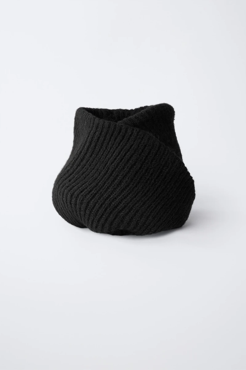 BASIC KNIT NECK WARMER