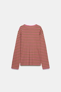 STRIPED LONG SLEEVE T-SHIRT