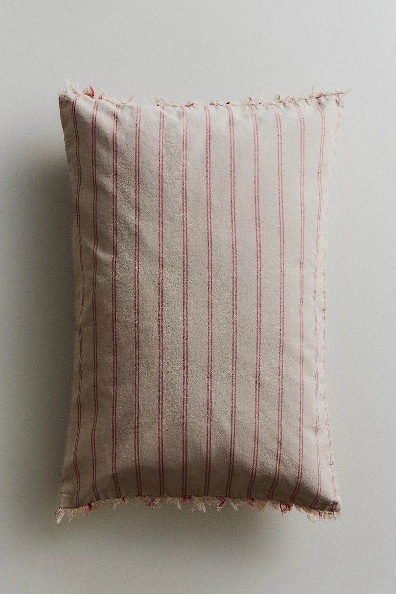 STRIPED THROW PILLOW COVER