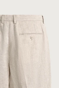 100% LINEN SUIT PANTS