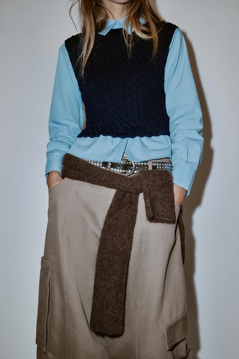 CHEMISE BIMATIÈRE EN POPELINE