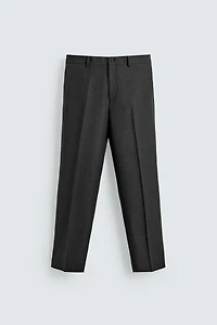100% WOOL SUIT PANTS