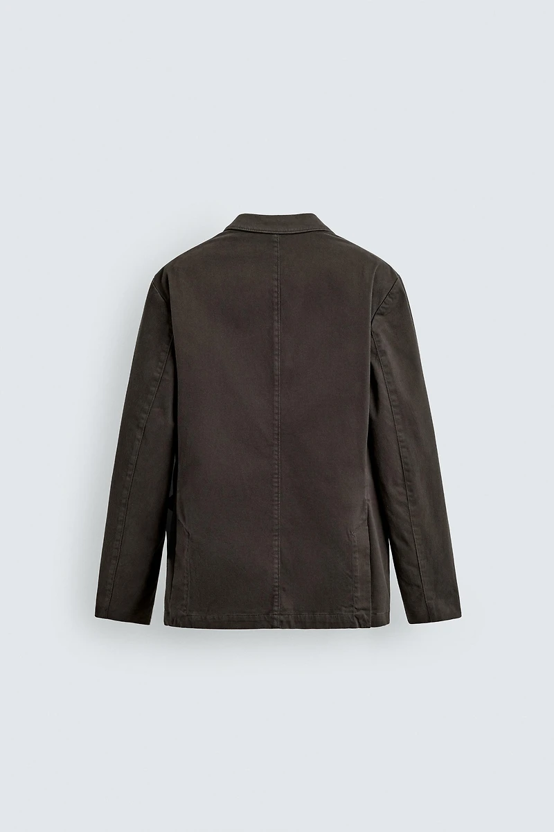 VESTE DE COSTUME EFFET DÉLAVÉ