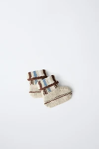KNIT BOOTIES