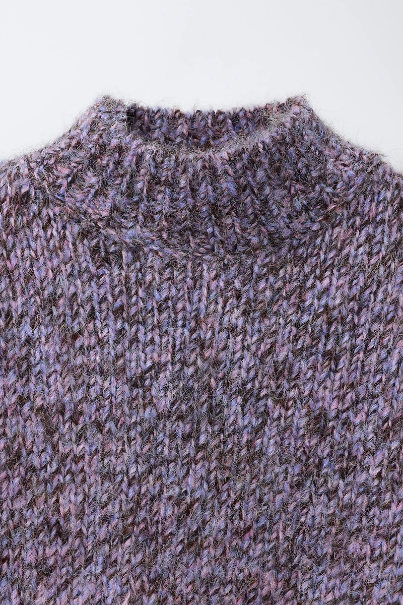 MIXED KNIT JUMPER