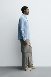 CHEMISE STRUCTURÉE À POCHE