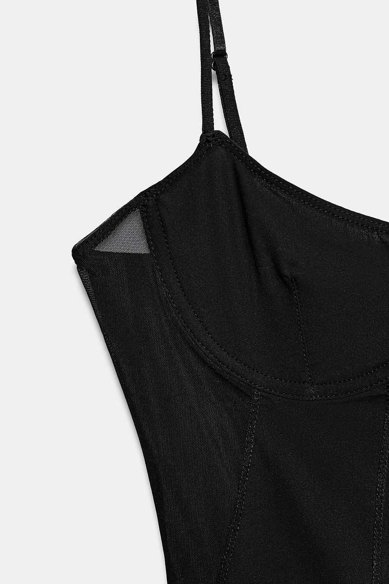COMBINED STRAPPY TOP