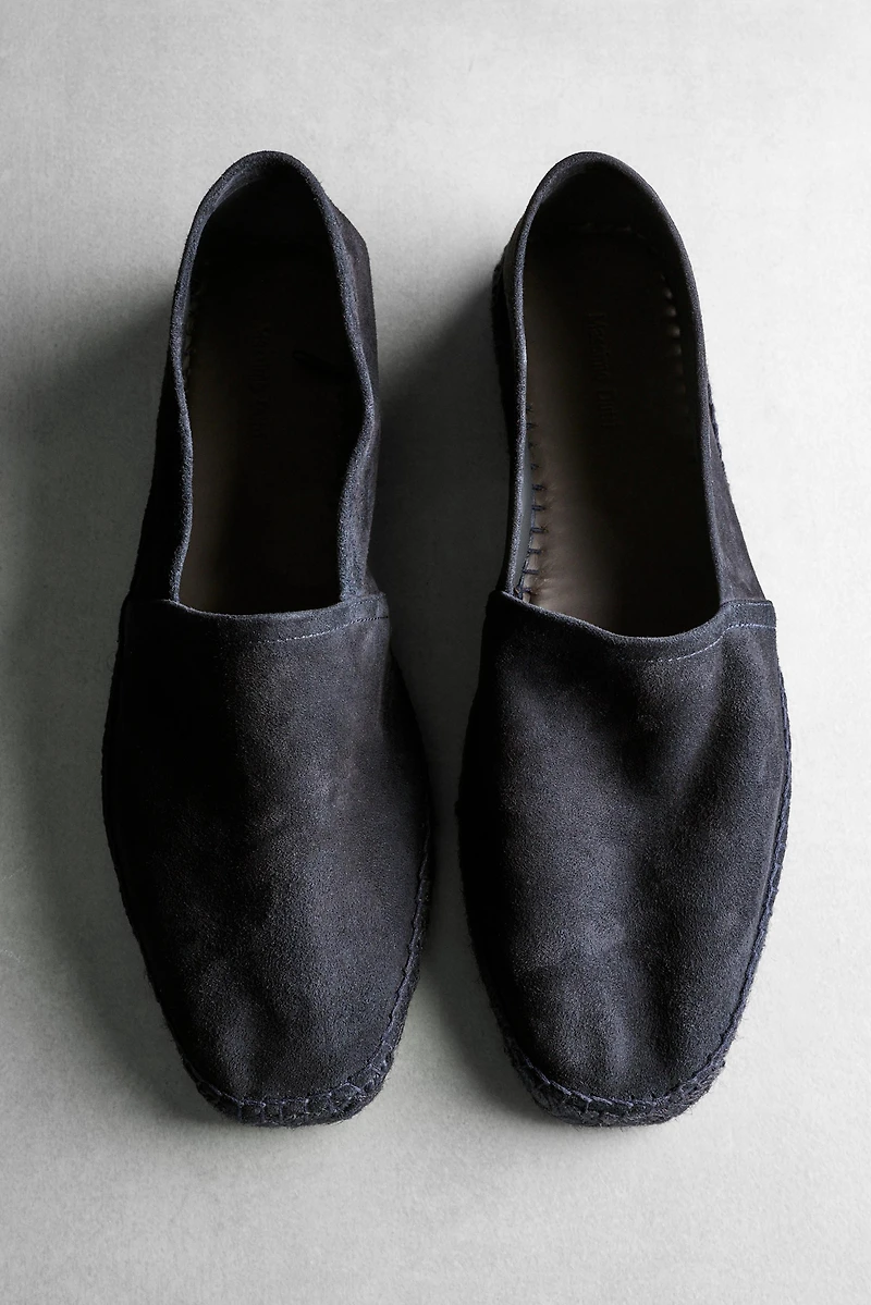 Leather espadrilles
