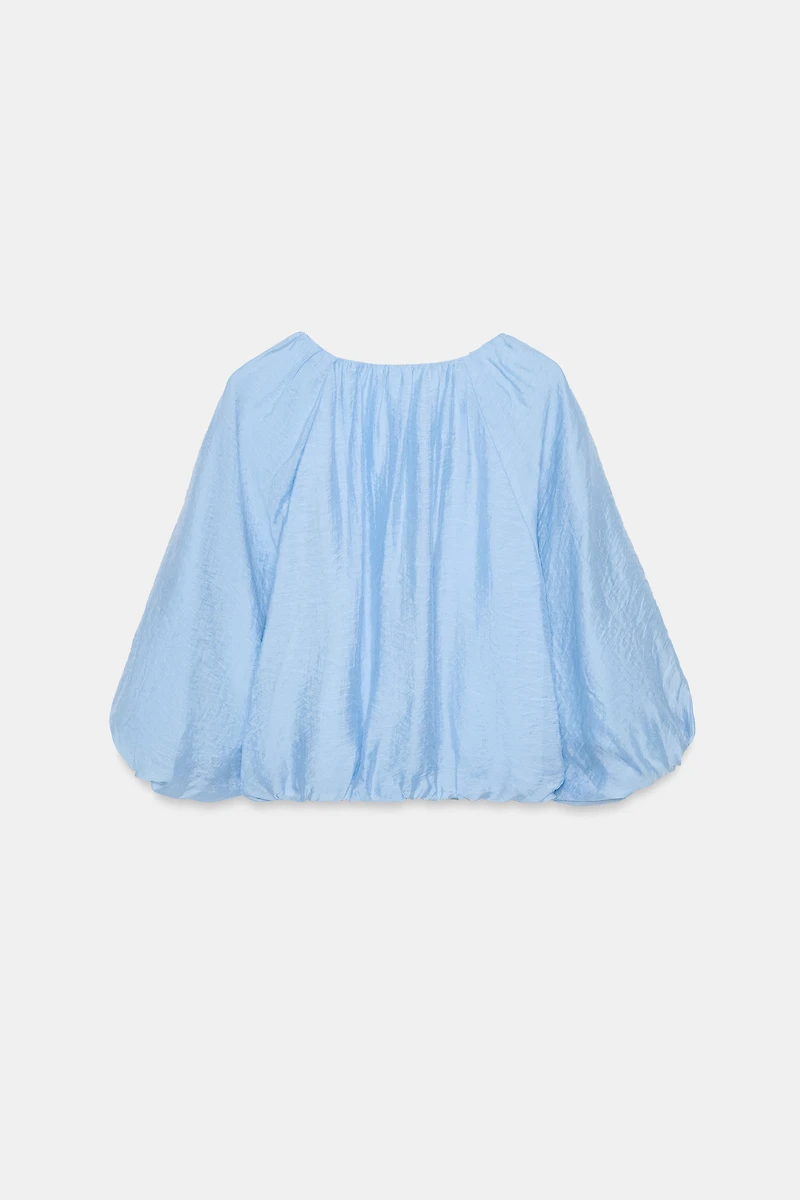 BLOUSE FLUIDE BALLON