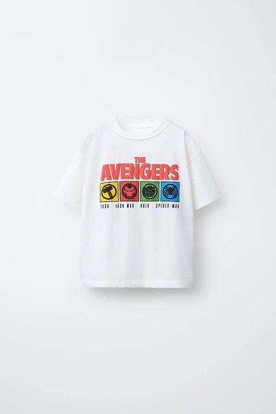 THE AVENGERS © MARVEL EMBOSSED T-SHIRT