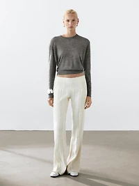 100% cashmere fine knit sweater