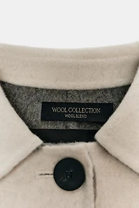 ZW COLLECTION LIMITED EDITION LONG WOOL BLEND COAT