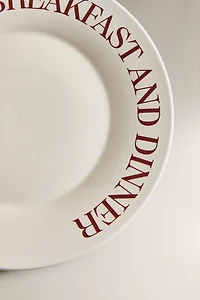 PORCELAIN BREAKFAST DESSERT PLATE