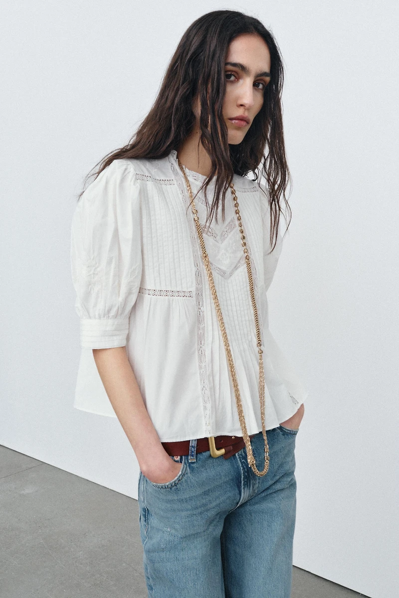 CHEMISE BRODERIES ZW COLLECTION