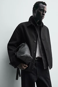 WOOL BLEND OVERSHIRT